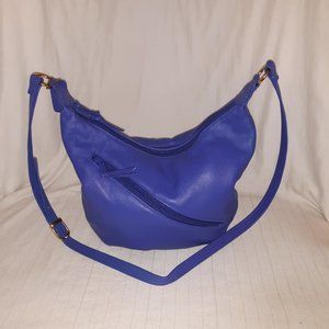 Large shoulder purse by worthington. purple.